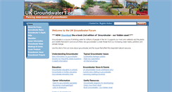 Desktop Screenshot of groundwateruk.org